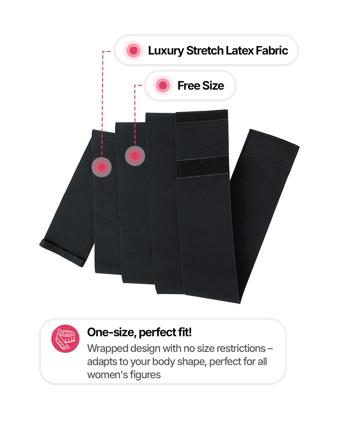 LatexWrap Pro - Waist and Abdomen Shaping Corset